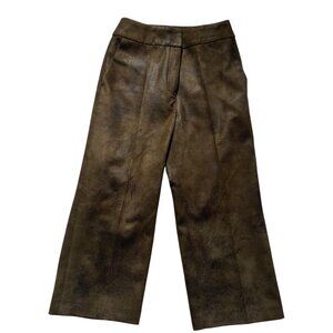 NWT Cordings T.Ba Khaki York Faux Leather Shooting Trousers